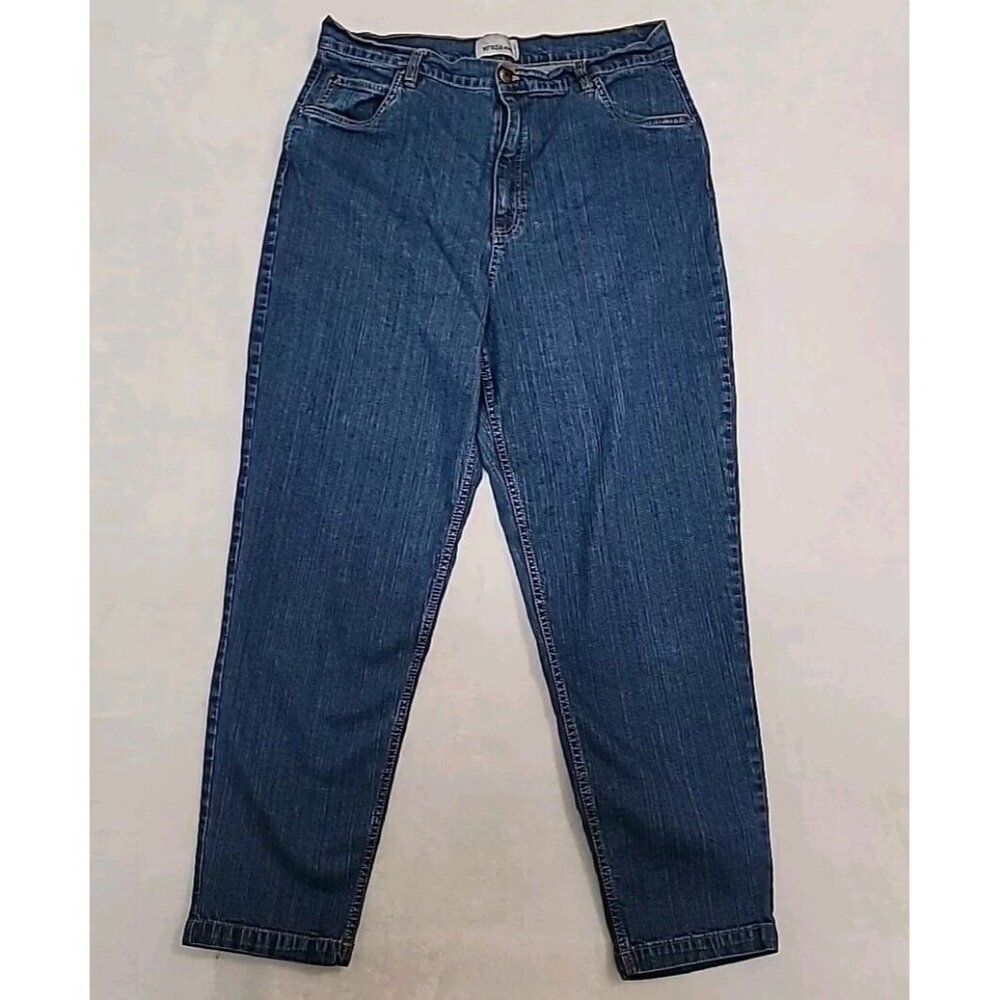 VTG Lane Bryant Venezia Woman Stretch Plus Size Jeans 18W Dark Wash Denim